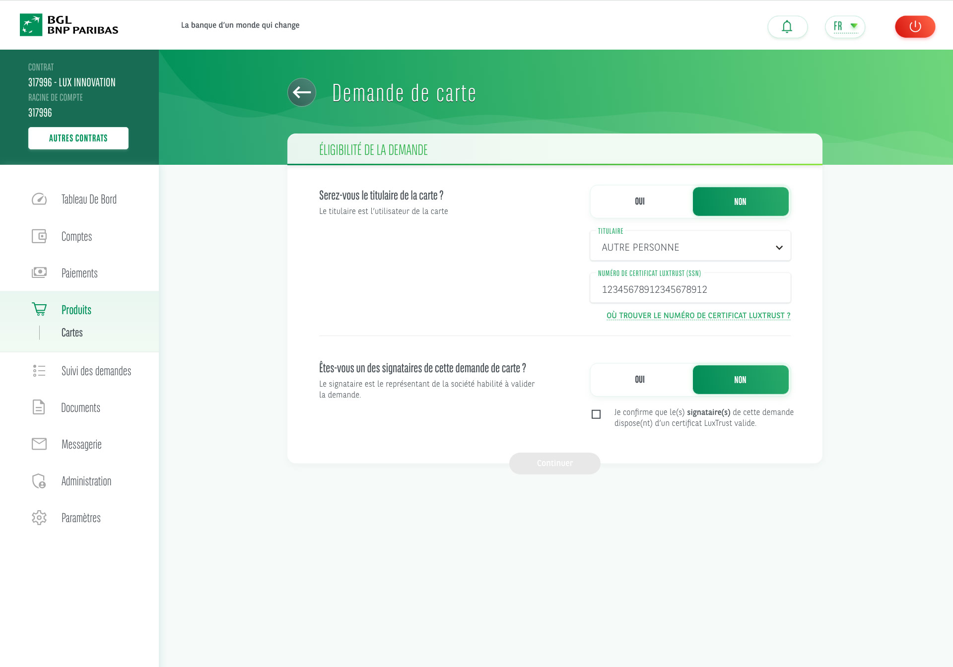 Obligation Luxtrust