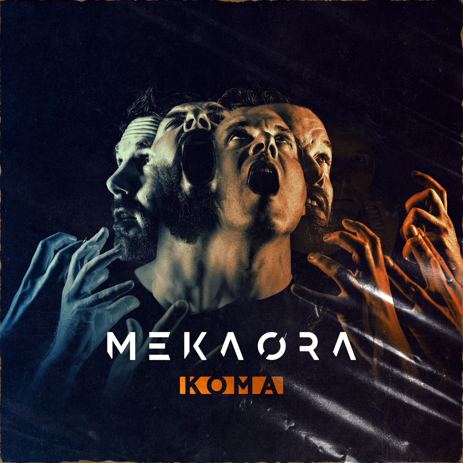Pochette cover de l'EP KOMA de MEKAORA