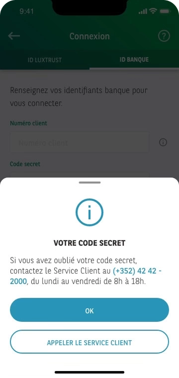 New secret-code native bottom sheet