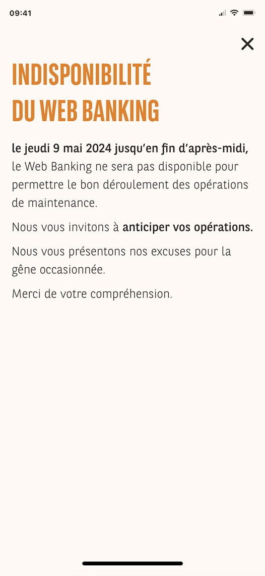 Contenu détaillé de la nouvelle infologin